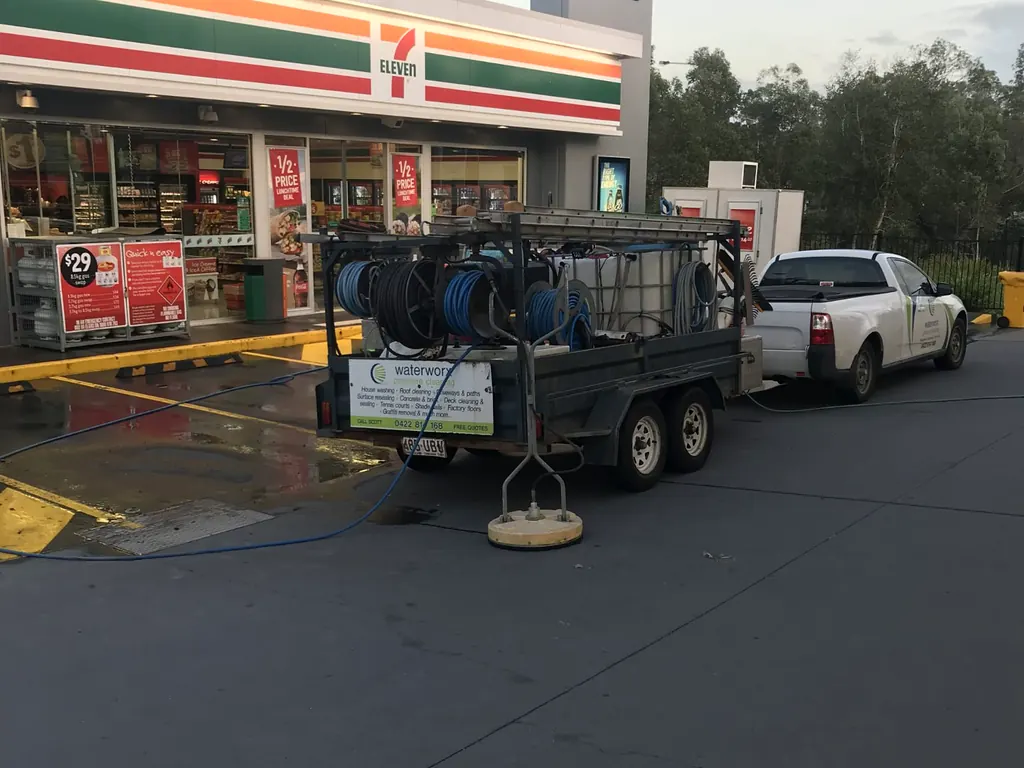 Petrol Station Cleaning